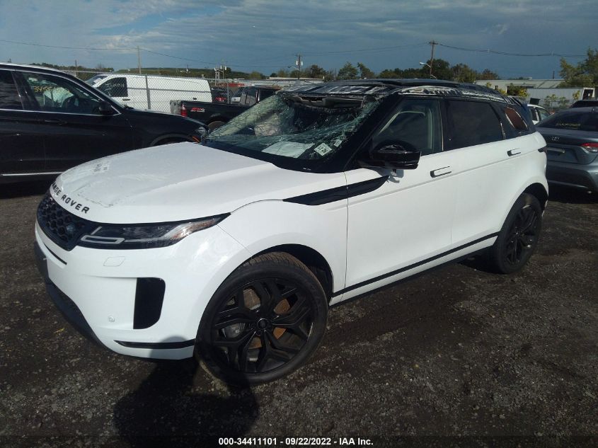 2022 LAND ROVER RANGE ROVER EVOQUE S VIN: SALZJ2FX4NH165488