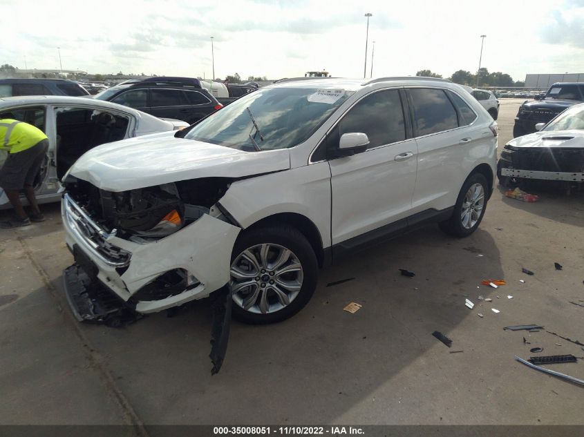 2022 FORD EDGE TITANIUM VIN: 2FMPK4K99NBA83392
