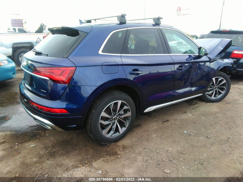 2022 AUDI Q5 S LINE PREMIUM PLUS VIN: WA1EAAFY6N2124687