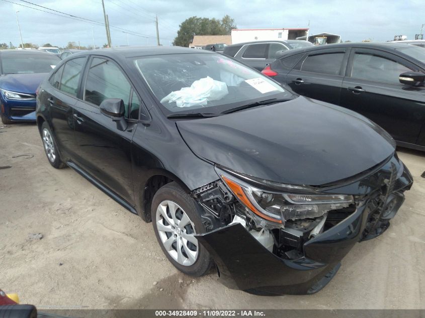 2021 TOYOTA COROLLA LE VIN: JTDEPMAE3MJ153720