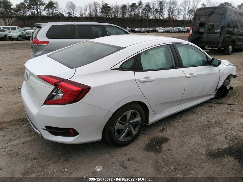 2021 HONDA CIVIC SEDAN LX VIN: 2HGFC2F62MH533463