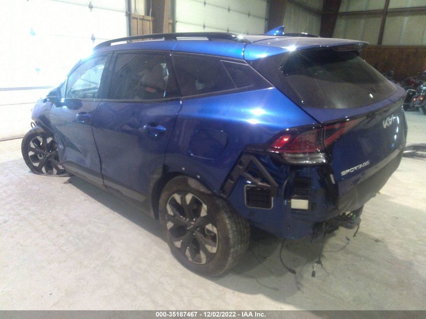 2023 KIA SPORTAGE X-LINE VIN: 5XYK6CAF7PG015126