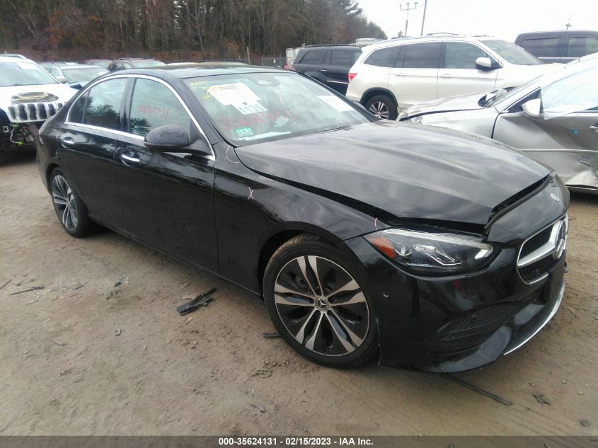 2022 MERCEDES-BENZ C-CLASS C 300 VIN: W1KAF4HB1NR008570