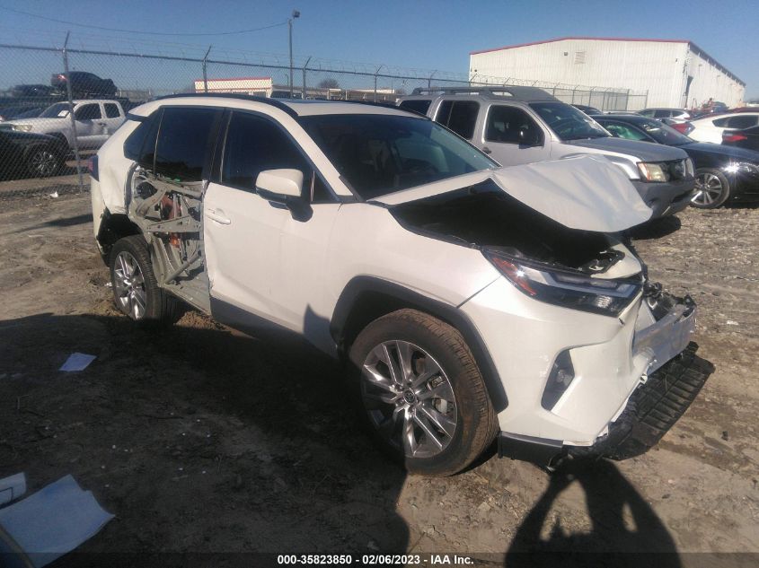 2022 TOYOTA RAV4 XLE PREMIUM VIN: 2T3C1RFV5NW197994