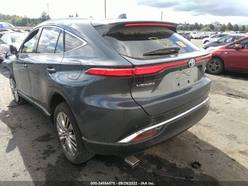 2022 TOYOTA VENZA XLE VIN: JTEAAAAH6NJ093616