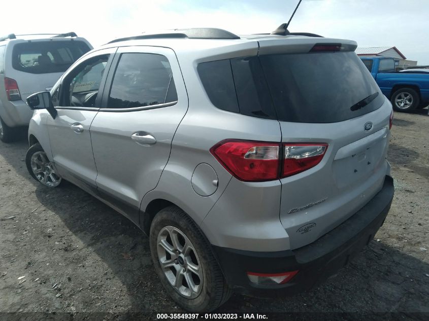 2021 FORD ECOSPORT SE VIN: MAJ3S2GE7MC408994