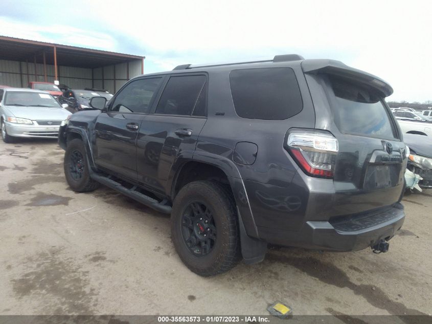 2021 TOYOTA 4RUNNER SR5 PREMIUM VIN: JTEFU5JR6M5235600