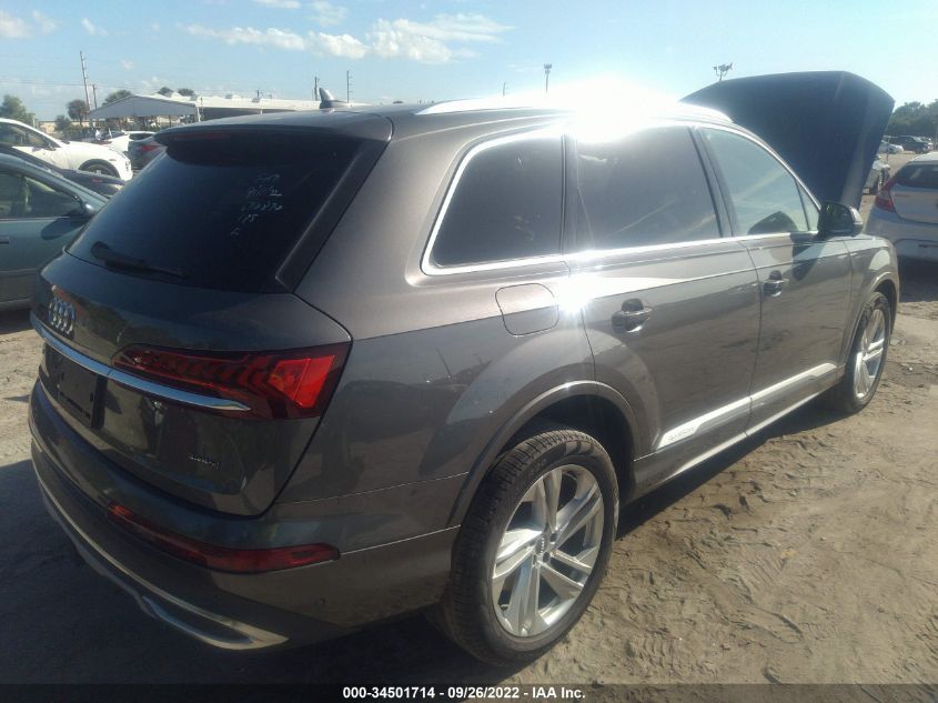 2021 AUDI Q7 PREMIUM VIN: WA1AJAF77MD000341
