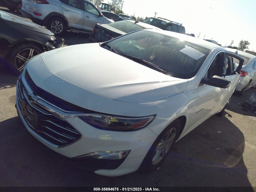 2022 CHEVROLET MALIBU LS VIN: 1G1ZB5ST0NF208351