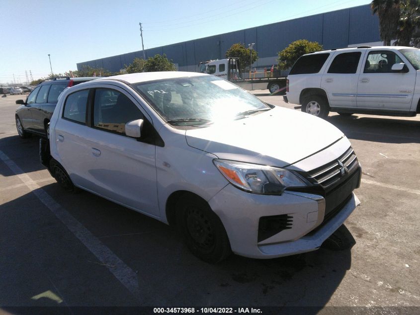 2021 MITSUBISHI MIRAGE ES/LE/CARBONITE EDITION VIN: ML32AUHJXMH001760