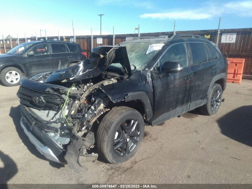 2022 TOYOTA RAV4 ADVENTURE VIN: 2T3J1RFV8NW276776