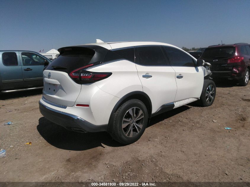 2020 NISSAN MURANO S VIN: 5N1AZ2AJ3LN140902