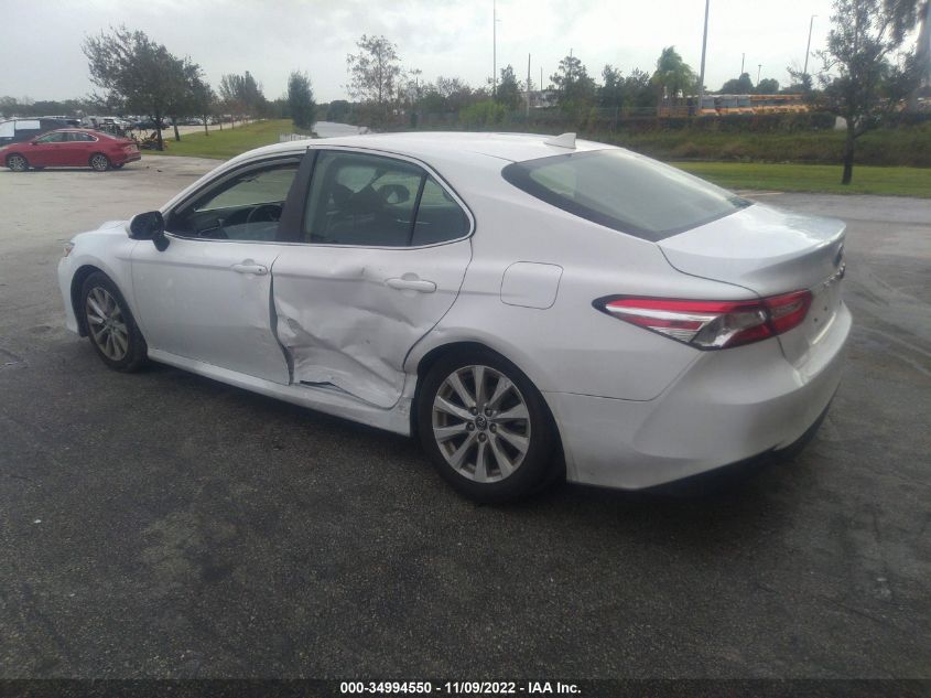 2020 TOYOTA CAMRY LE VIN: 4T1C11AK6LU943714