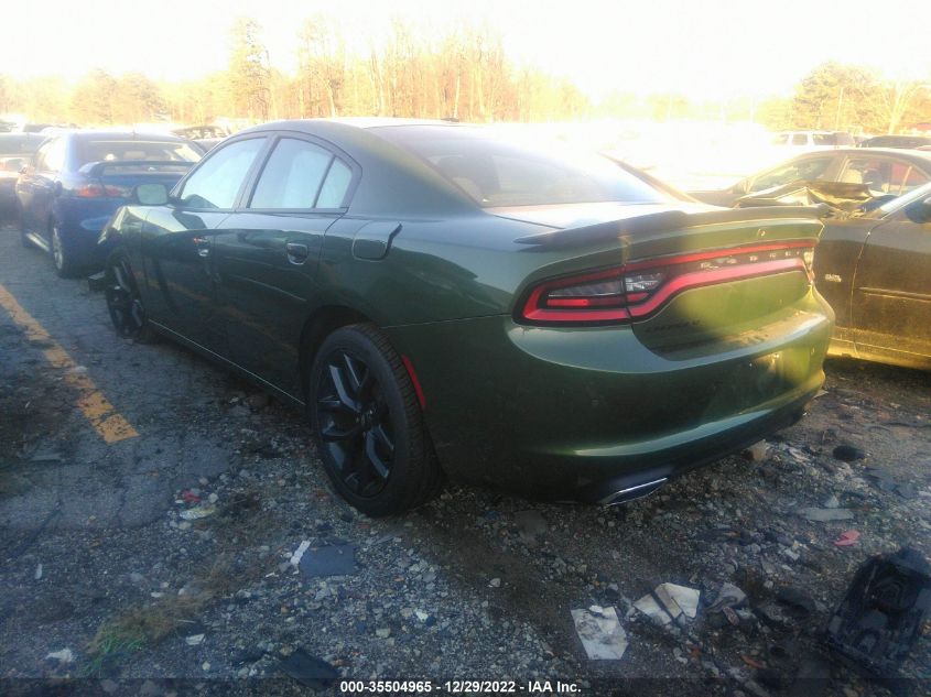 2020 DODGE CHARGER SXT VIN: 2C3CDXBG2LH136736
