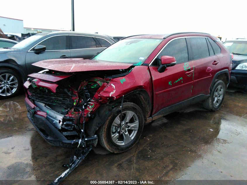 2022 TOYOTA RAV4 XLE VIN: 2T3W1RFV3NW213302