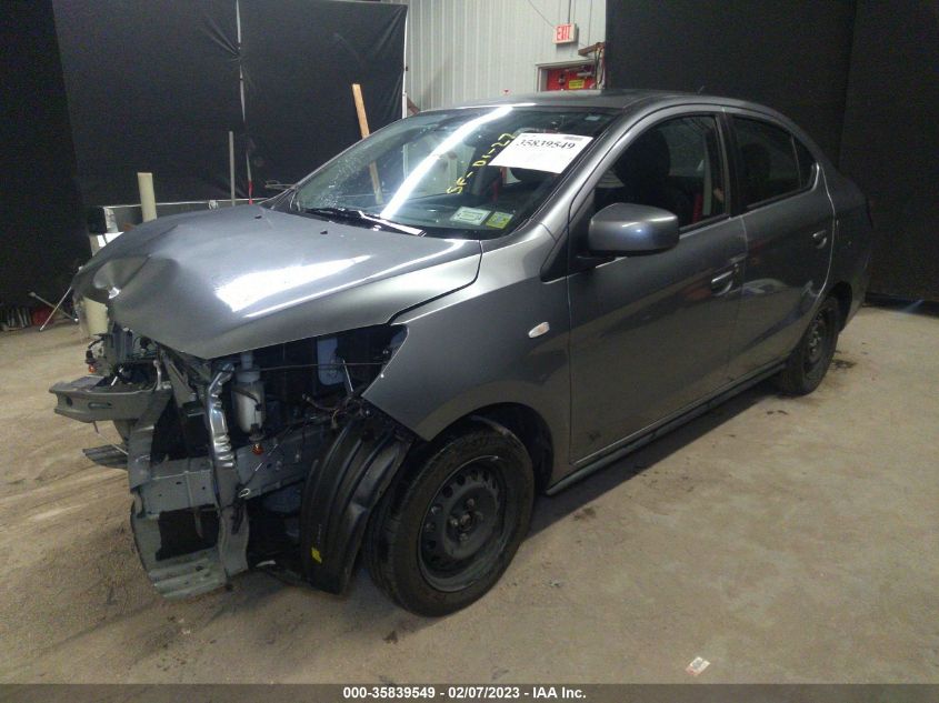 2022 MITSUBISHI MIRAGE G4 ES/LE/BLACK EDITION VIN: ML32FUFJ8NHF04115