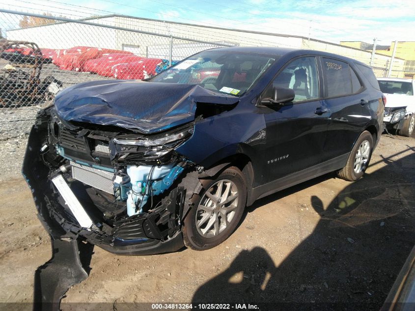2022 CHEVROLET EQUINOX LS VIN: 3GNAXHEV6NS205073