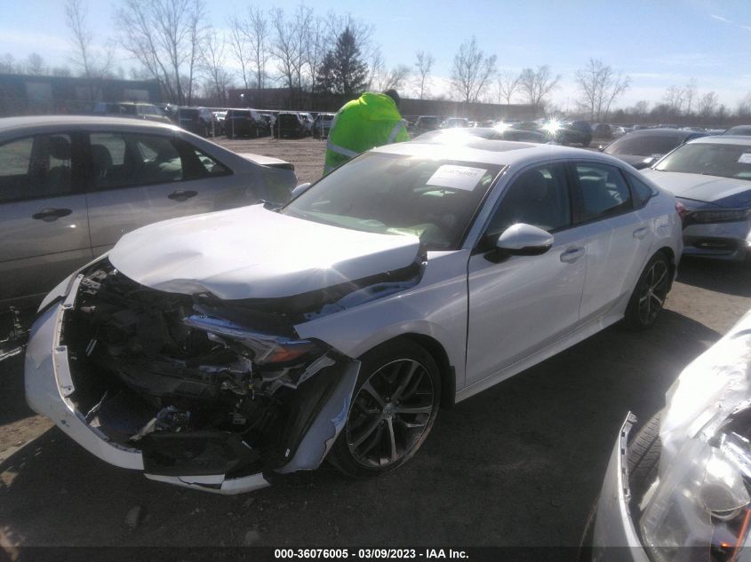 2022 HONDA CIVIC SEDAN TOURING VIN: 2HGFE1F95NH304467