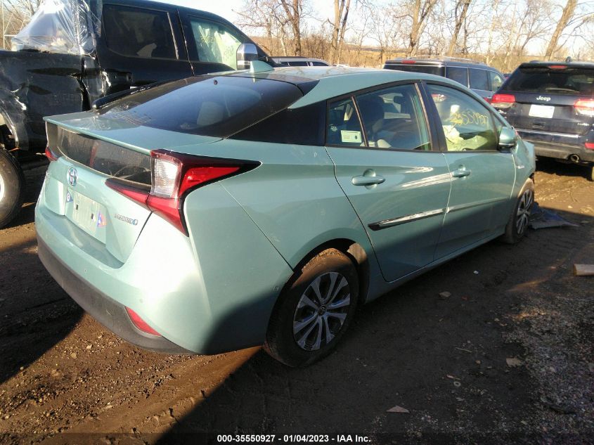 2021 TOYOTA PRIUS LE/XLE VIN: JTDL9MFU6M3028040