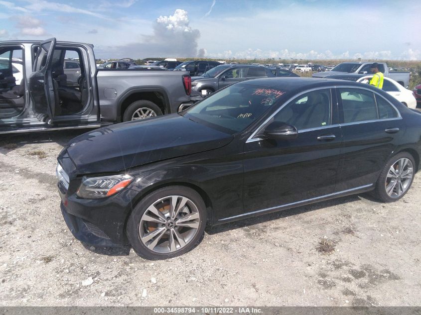 2021 MERCEDES-BENZ C-CLASS C 300 VIN: W1KWF8DB1MR605610