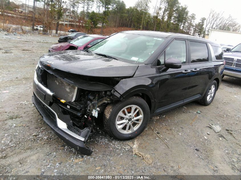 2022 KIA CARNIVAL LXS VIN: KNDNB4H37N6107346