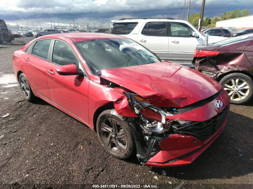 2022 HYUNDAI ELANTRA SEL VIN: KMHLM4AG4NU225117