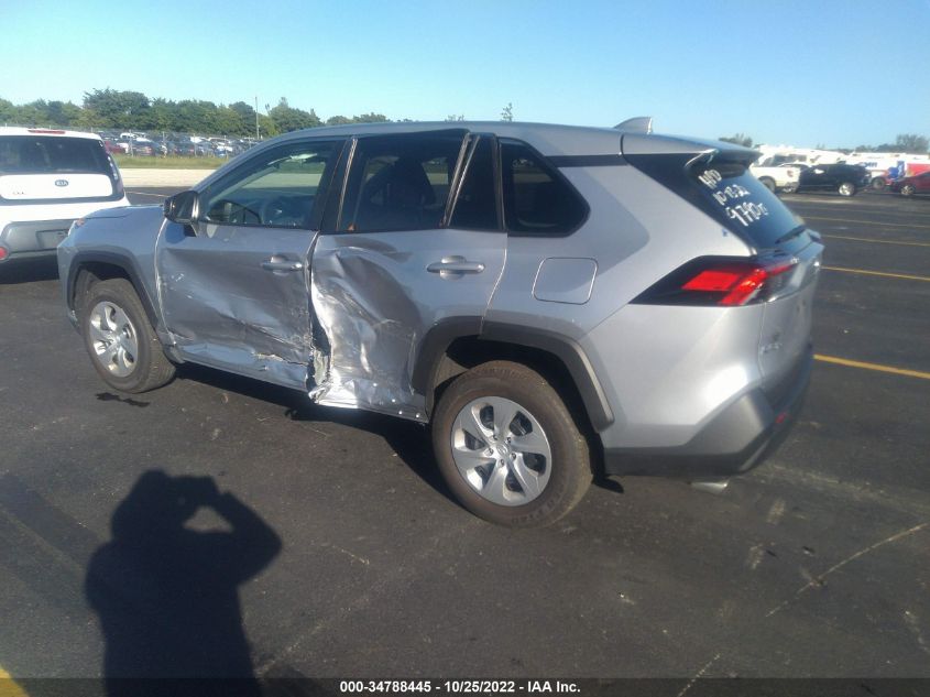 2022 TOYOTA RAV4 LE VIN: 2T3H1RFV8NC199780