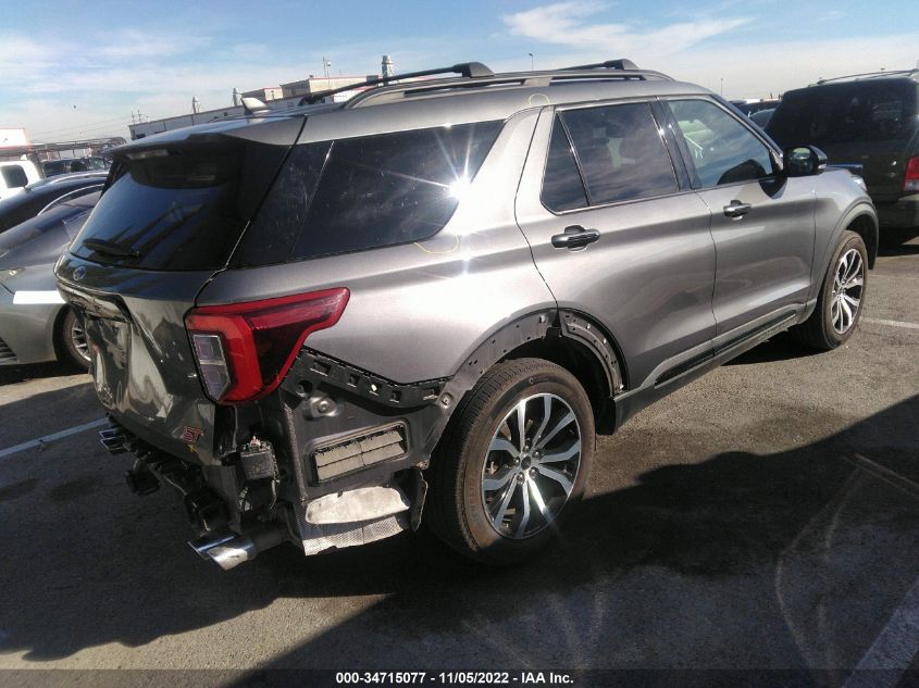 2021 FORD EXPLORER ST VIN: 1FM5K8GC2MGB50148
