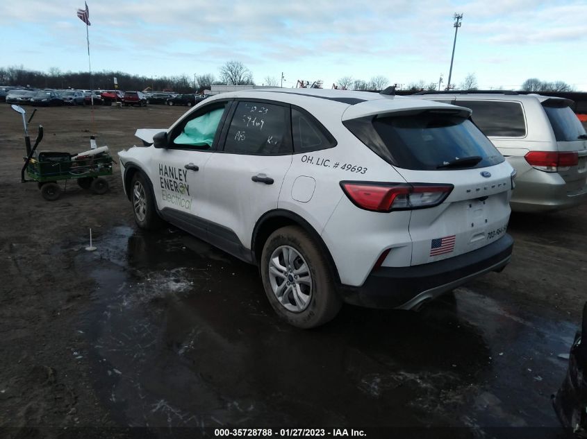 2022 FORD ESCAPE S VIN: 1FMCU0F6XNUA66015