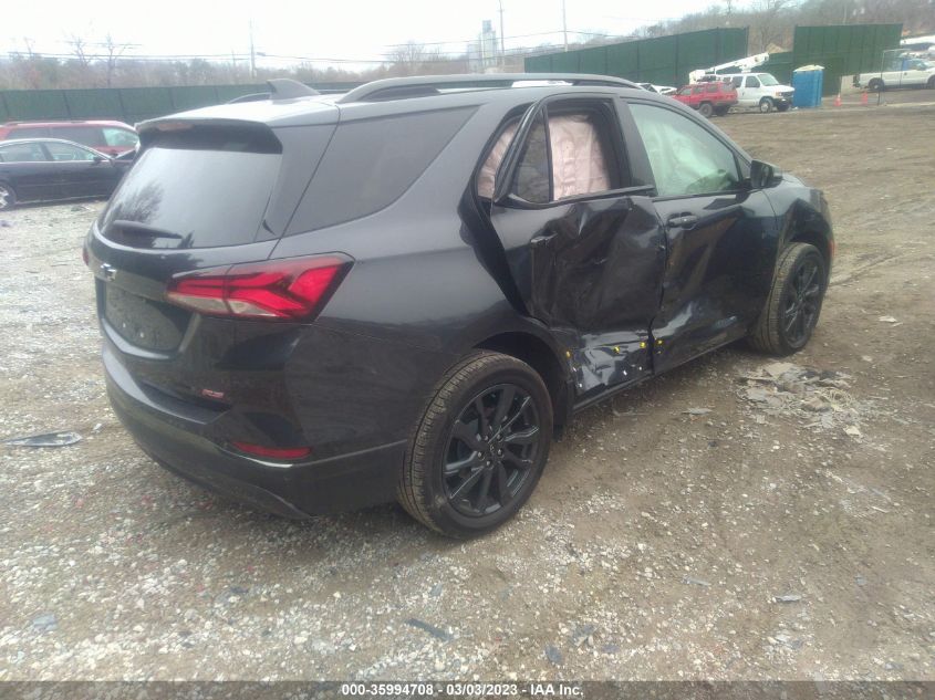 2022 CHEVROLET EQUINOX RS VIN: 2GNAXWEV5N6105078