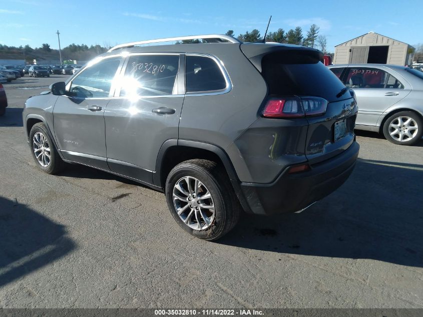 2021 JEEP CHEROKEE LATITUDE LUX VIN: 1C4PJMMX8MD193376