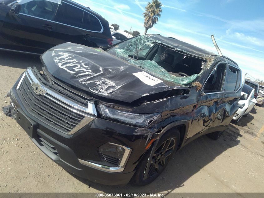 2023 CHEVROLET TRAVERSE LT LEATHER VIN: 1GNERHKW1PJ188163