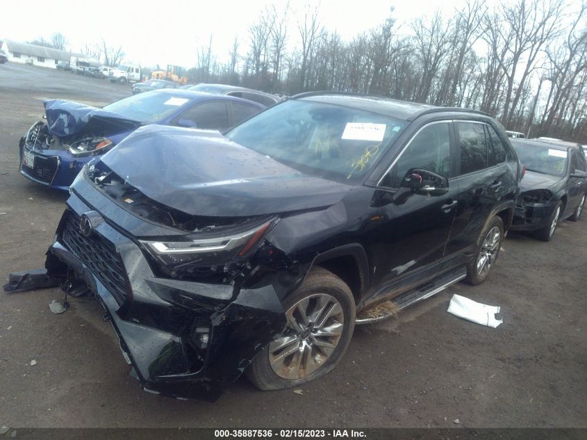 2022 TOYOTA RAV4 XLE PREMIUM VIN: 2T3A1RFV4NW268156