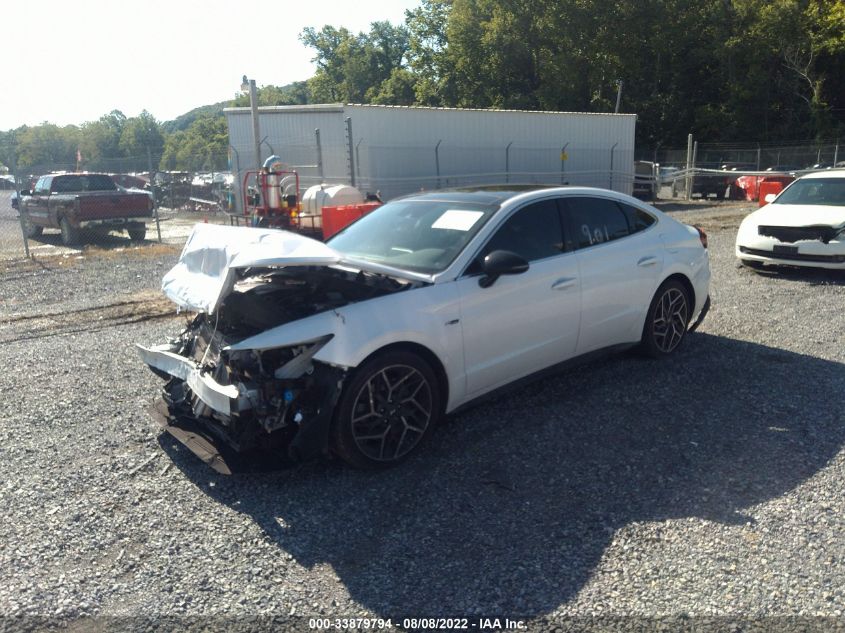 2021 HYUNDAI SONATA N LINE VIN: 5NPEK4JC8MH127782