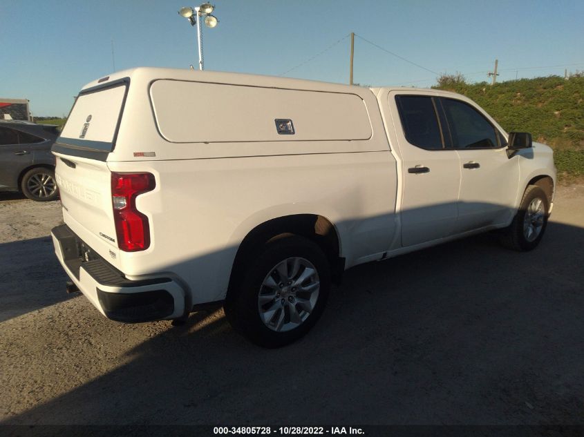 2021 CHEVROLET SILVERADO 1500 CUSTOM VIN: 1GCRWBEK2MZ281022
