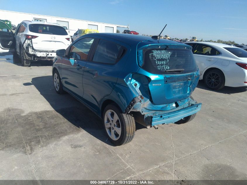 2021 CHEVROLET SPARK LS VIN: KL8CB6SA9MC709720