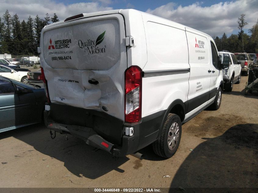 2021 FORD TRANSIT CARGO VAN VIN: 1FTBR1Y82MKA66753