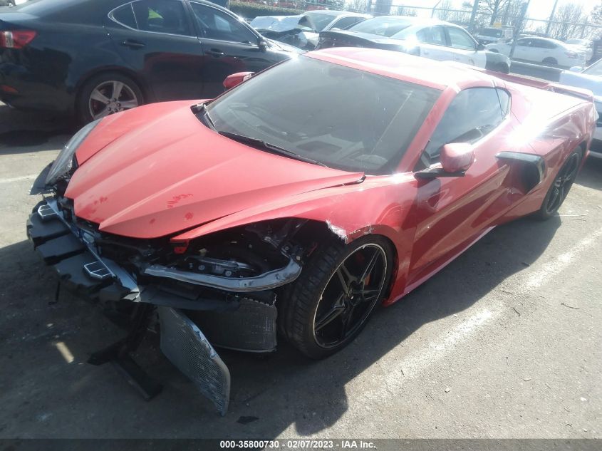 2022 CHEVROLET CORVETTE 2LT VIN: 1G1YB2D44N5114592