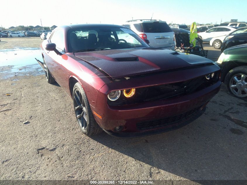 2022 DODGE CHALLENGER SXT VIN: 2C3CDZAG3NH175044