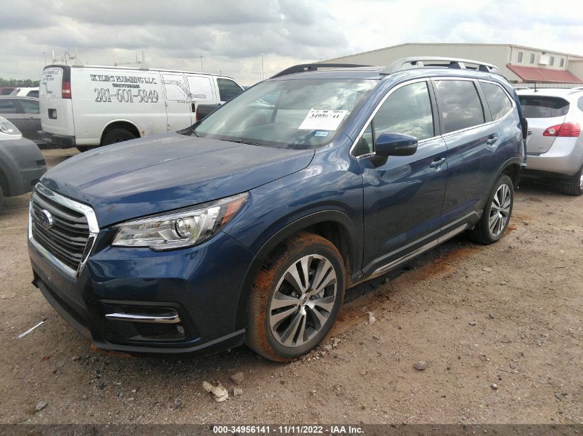 2022 SUBARU ASCENT LIMITED VIN: 4S4WMAPD4N3432086