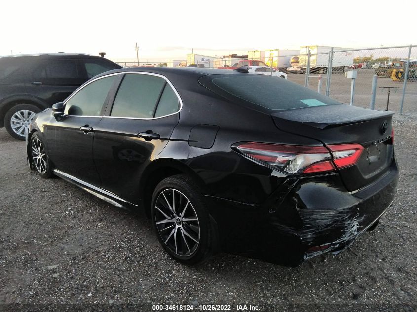 2022 TOYOTA CAMRY SE VIN: 4T1T11AK1NU627477