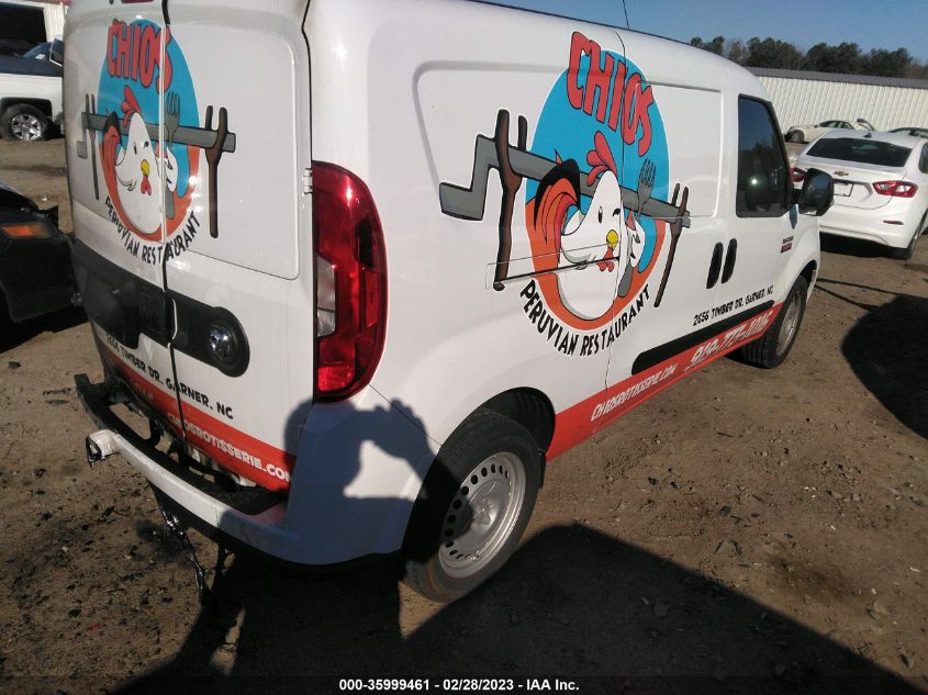 2022 RAM PROMASTER CITY WAGON VIN: ZFBHRFAB7N6X29437