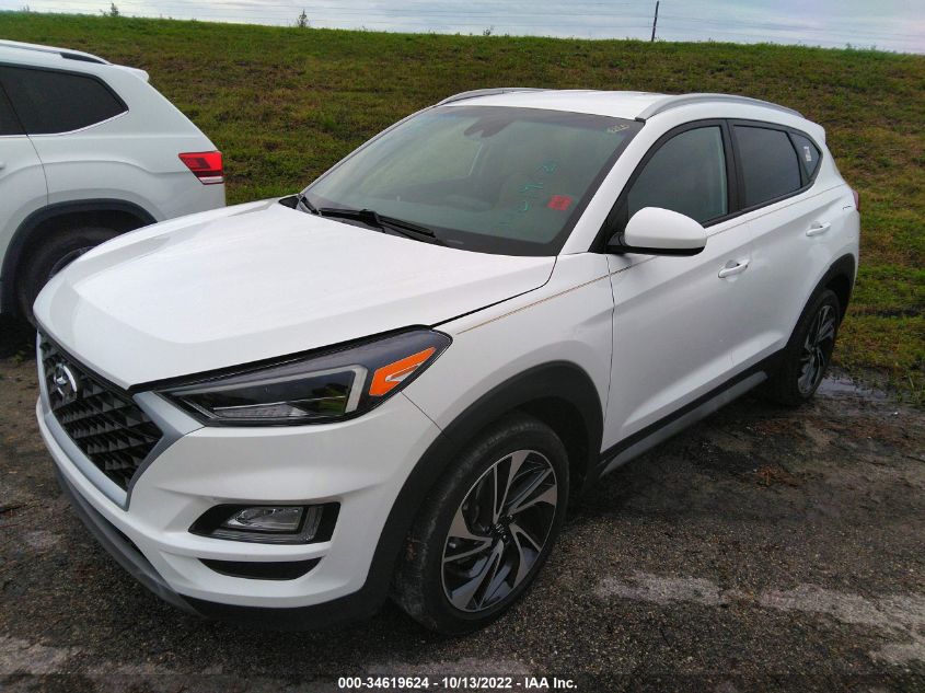 2021 HYUNDAI TUCSON SPORT VIN: KM8J33AL2MU283758