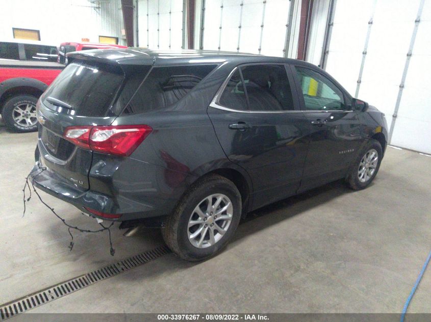 2021 CHEVROLET EQUINOX LT VIN: 3GNAXUEV8ML386243