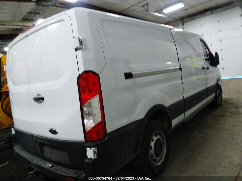 2021 FORD TRANSIT CARGO VAN VIN: 1FTBR1Y80MKA76455