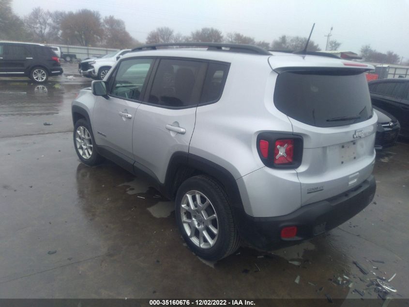 2020 JEEP RENEGADE LATITUDE VIN: ZACNJABB3LPL43789
