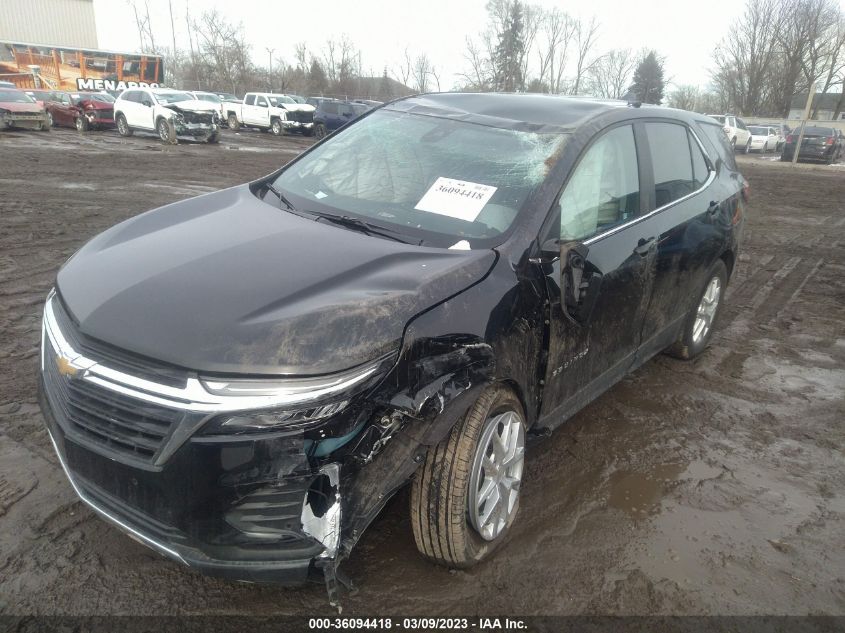 2022 CHEVROLET EQUINOX LT VIN: 3GNAXKEV0NL283002