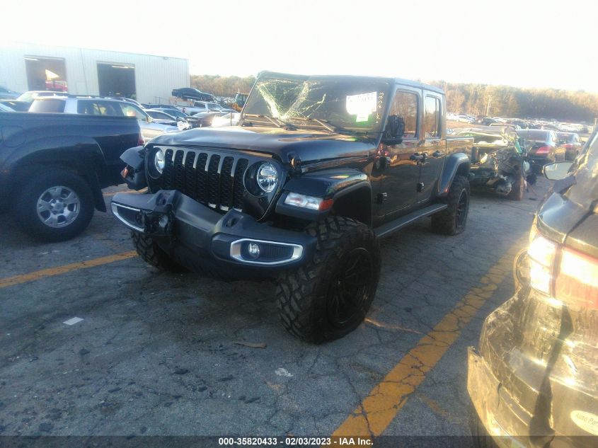 2022 JEEP GLADIATOR SPORT S VIN: 1C6HJTAG4NL129756