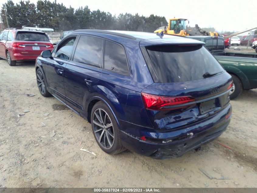2022 AUDI Q7 PRESTIGE VIN: WA1VXBF79ND006455