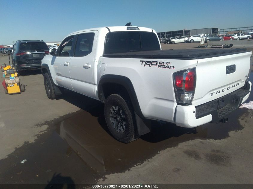 2022 TOYOTA TACOMA 2WD SR5/TRD SPORT VIN: 3TMAZ5CN0NM165016